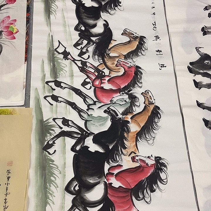 三个张画廊直播间！