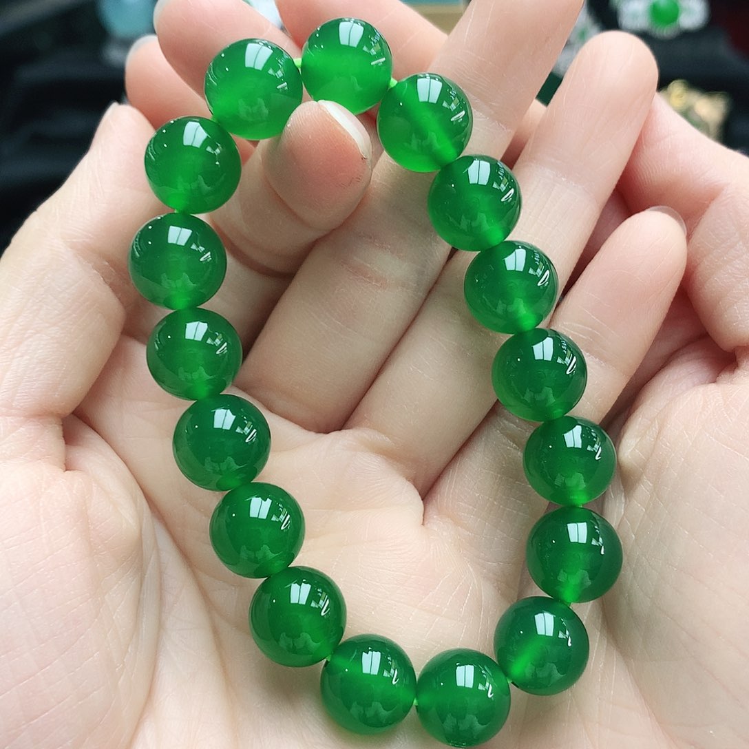 玛瑙/玉髓手串12mm未镶嵌