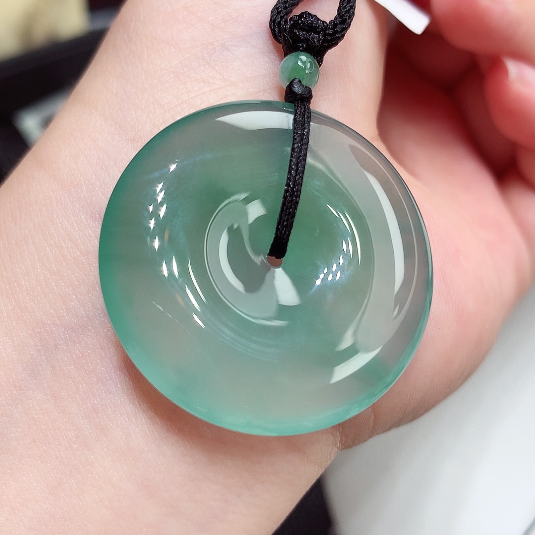 翡翠未镶嵌胸饰翡翠79，34.2/6