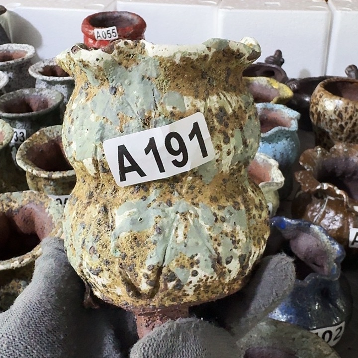 内口6高11粗陶手工