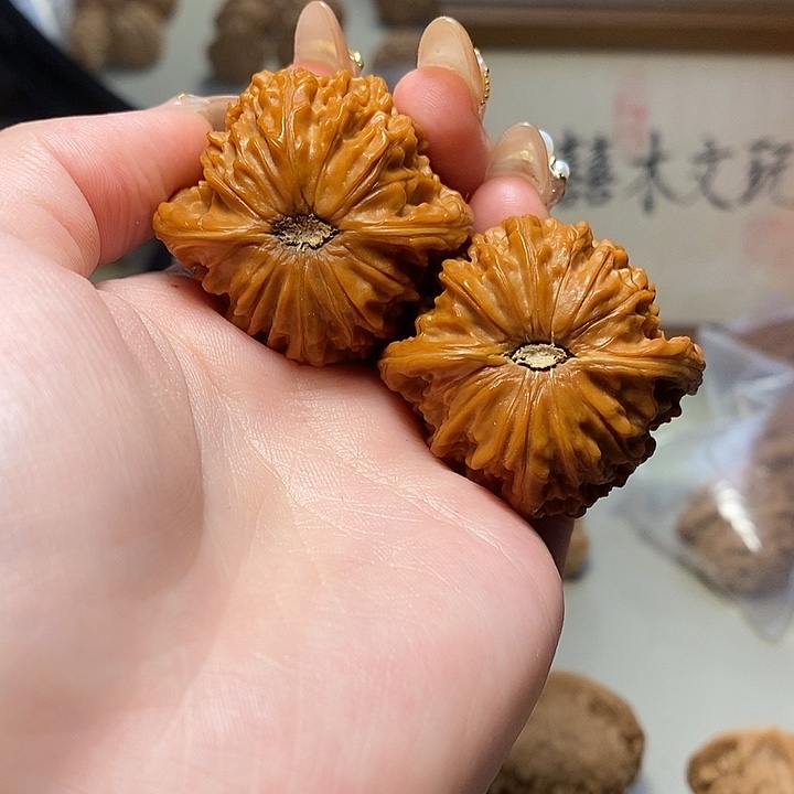 文玩核桃吊坠41磨盘