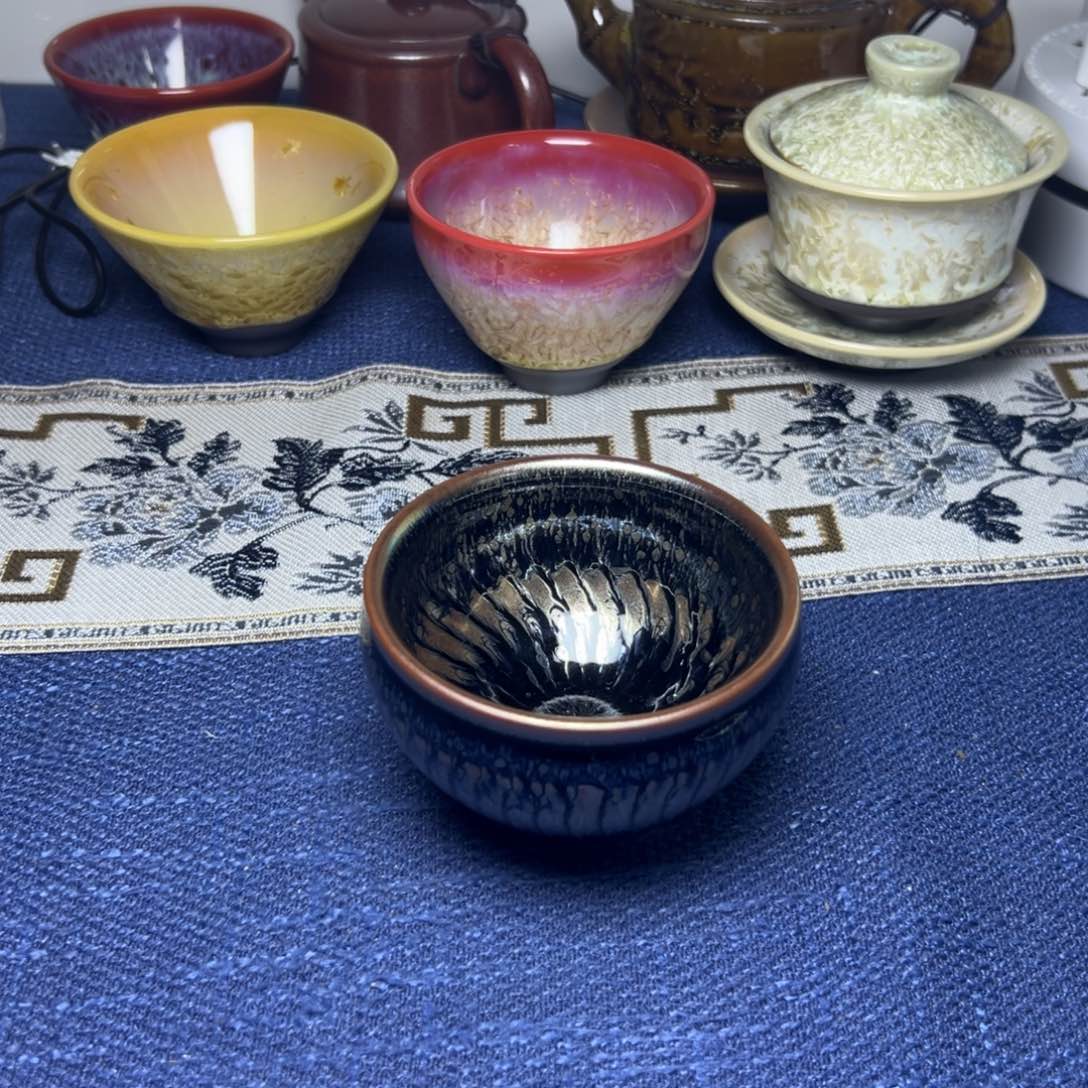 建阳建盏喝茶主人杯