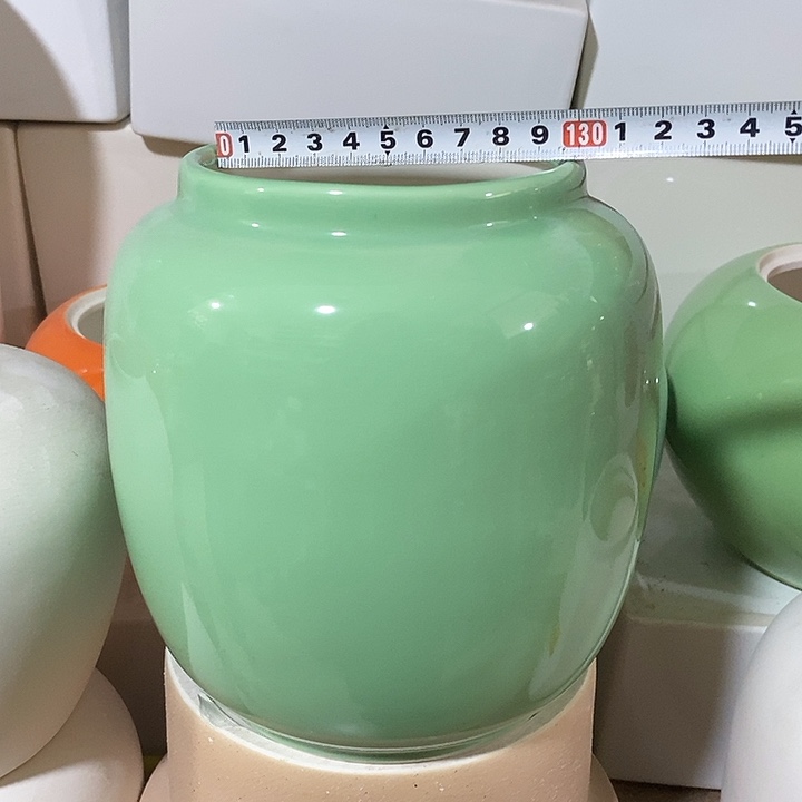 陶瓷花盆有孔 瑕疵介意勿拍 