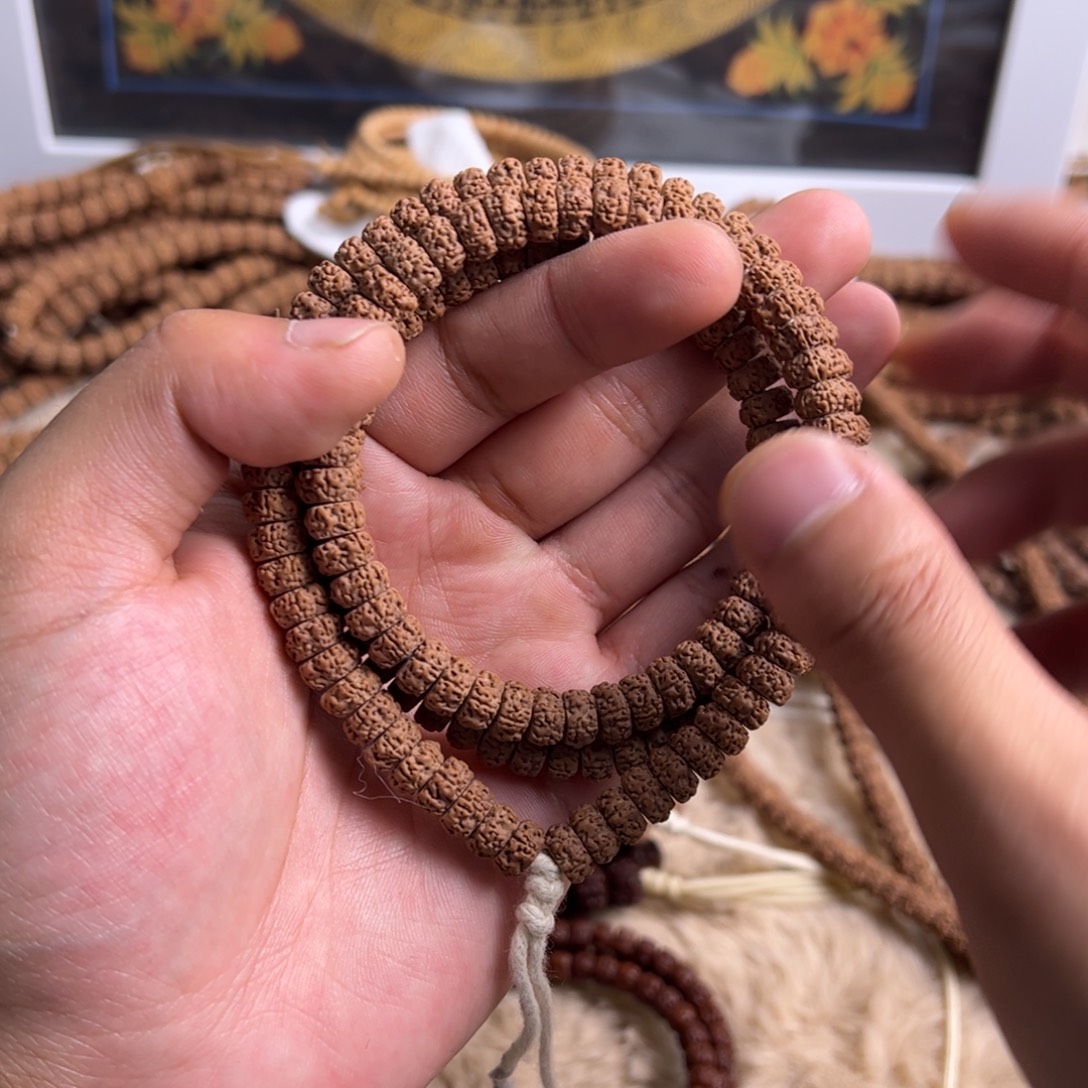 吊坠金刚菩提藏式平细108尺寸8.8颗数130