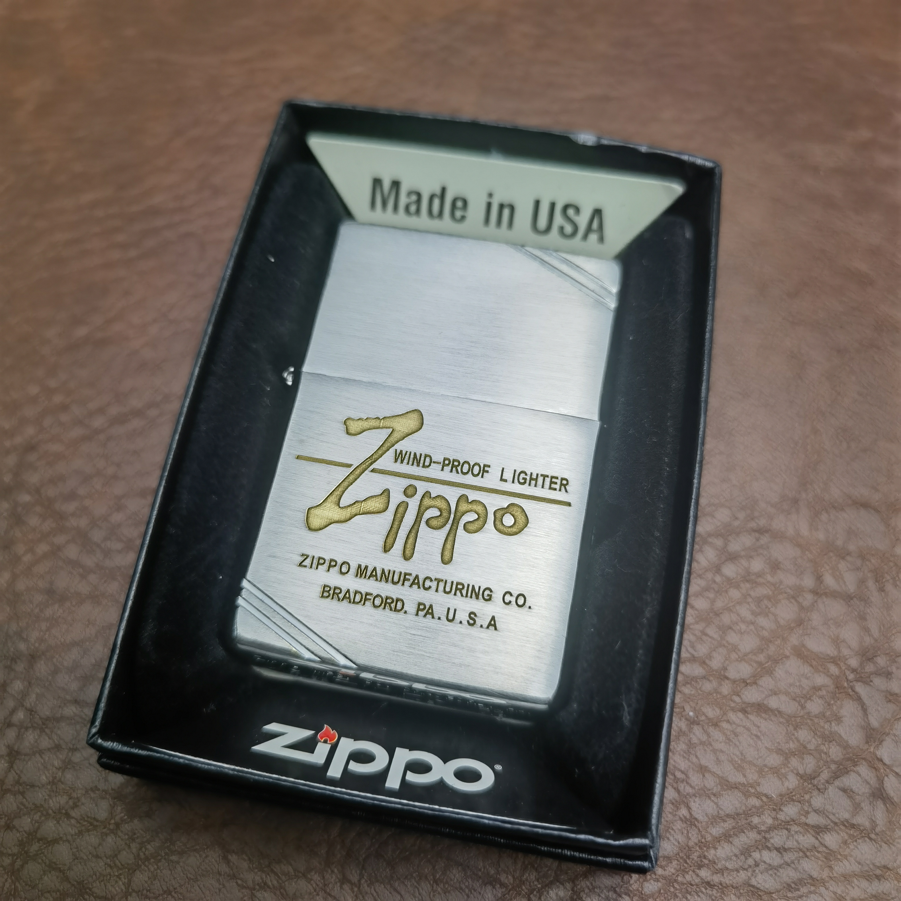 Zippo打火机1937切角标志237