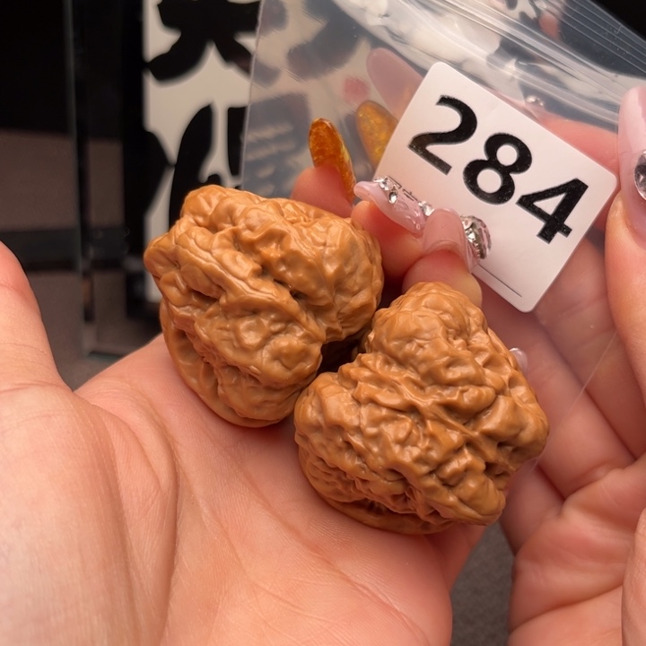 文玩核桃把件铭*蛤蟆