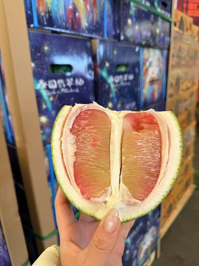 泰国新鲜翡翠蜜柚两粒散装