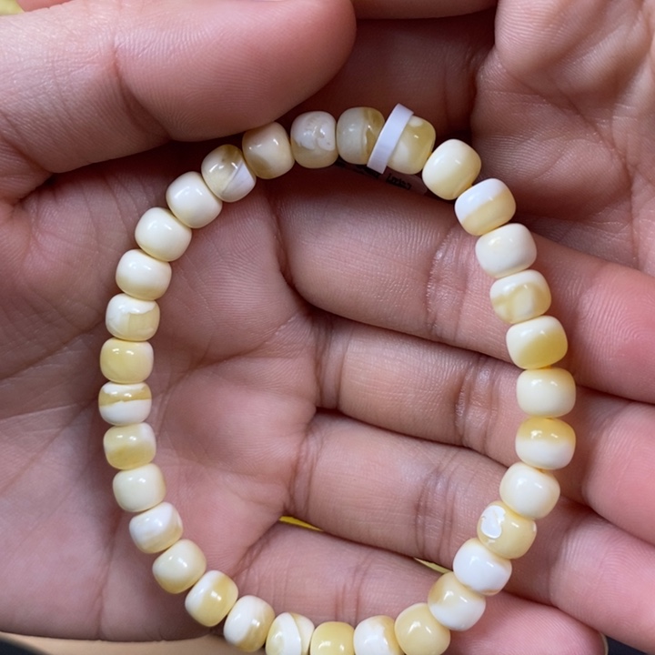 琥珀裸石未镶嵌手串 