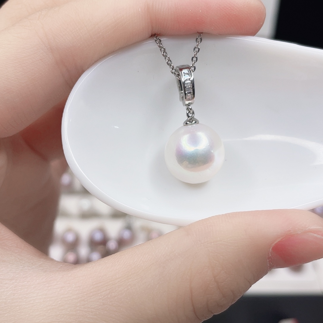 合金吊坠(赠链)淡水珍珠