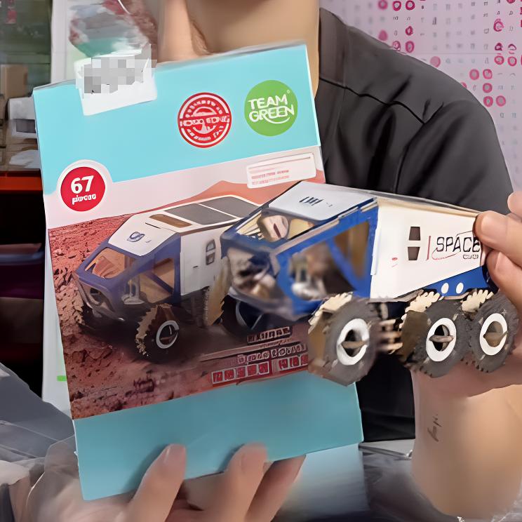 绿团木拼-航天科技系列-探险漫游者