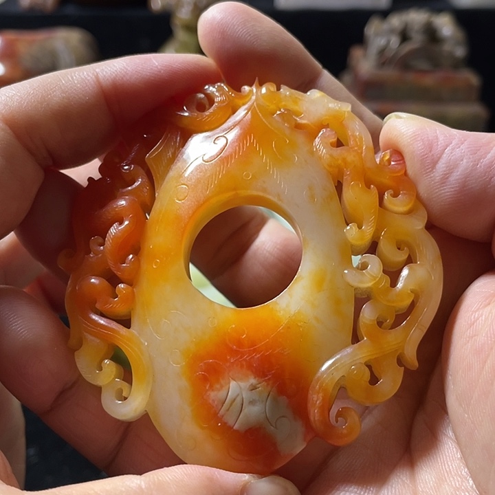 和田玉挂件未镶嵌