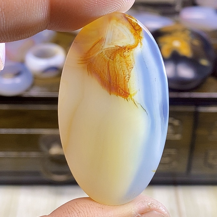 未镶嵌颈饰玛瑙/玉髓