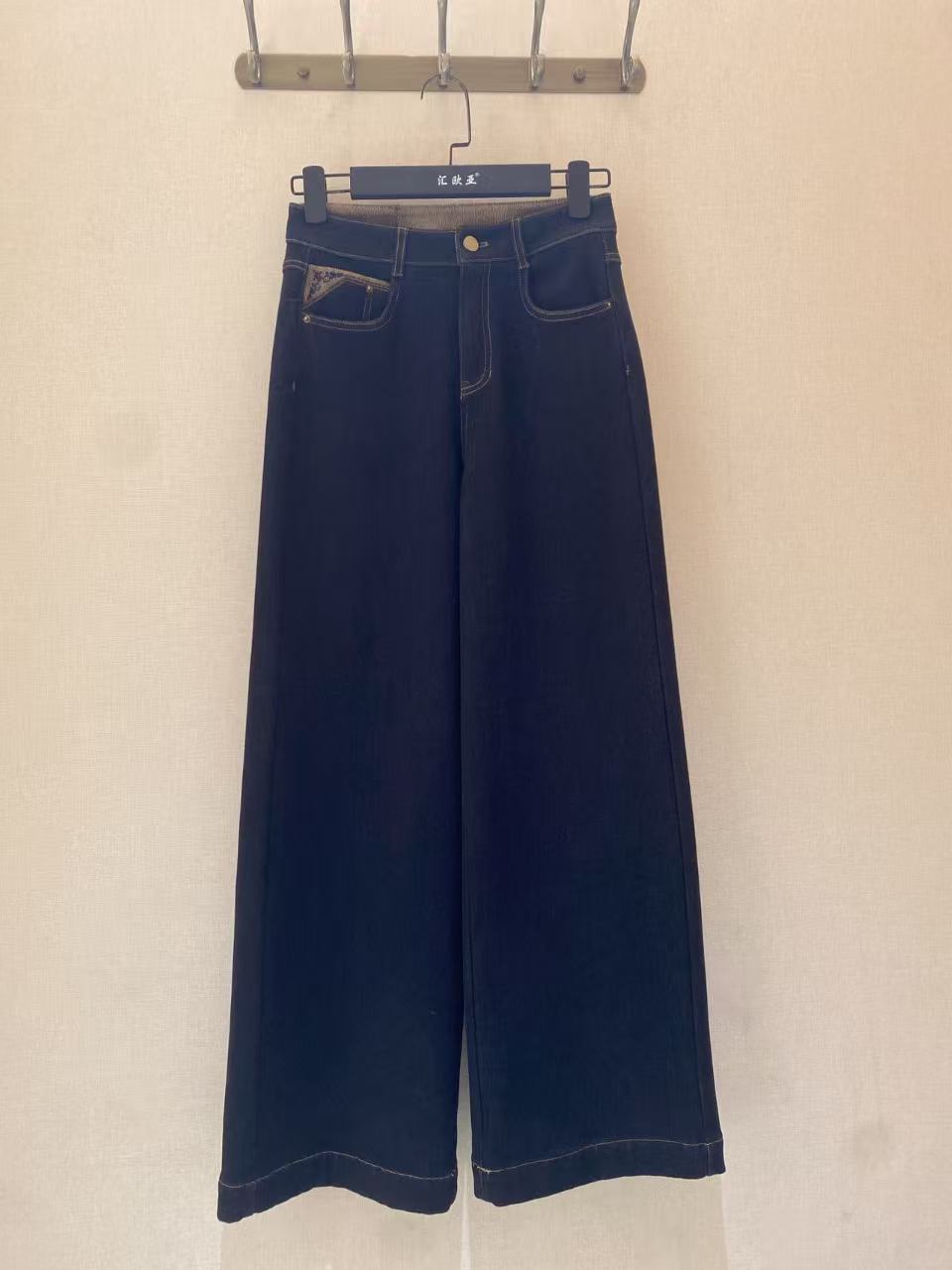 柚盐25476094牛仔裤时尚女裤