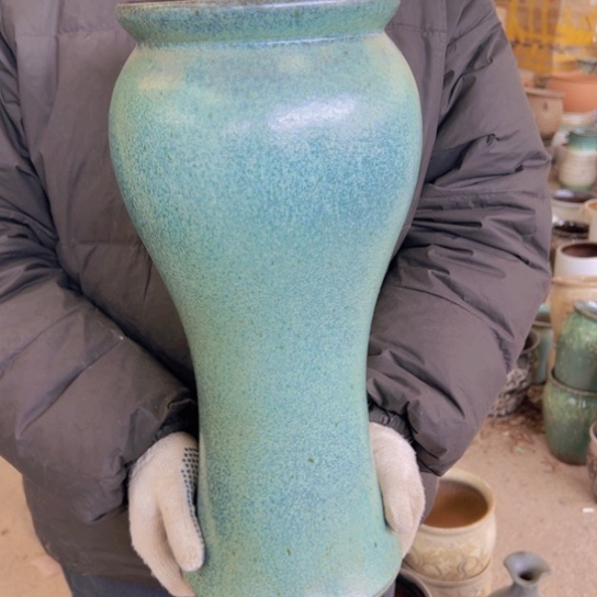 紫砂花盆高43口18————