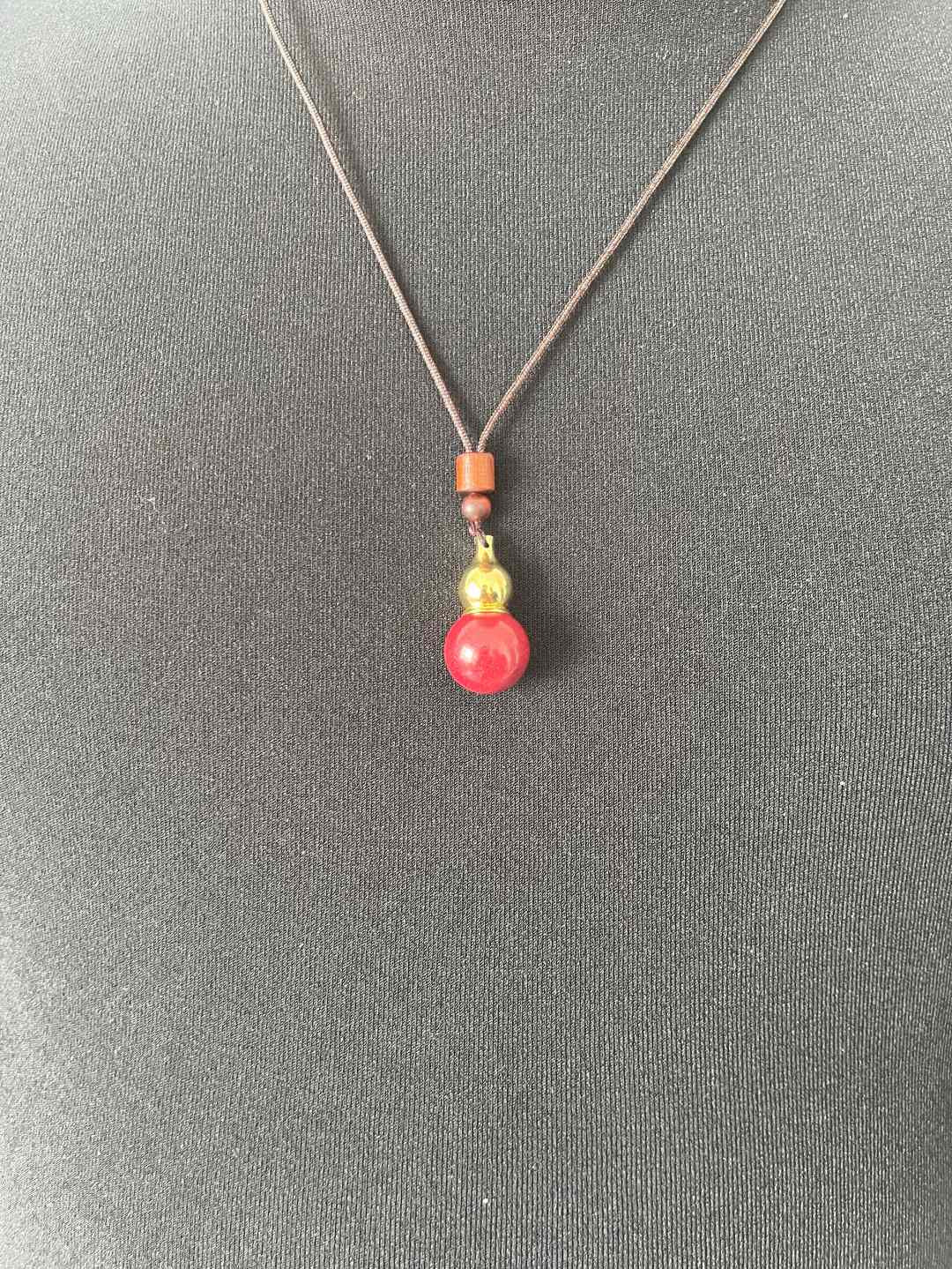 非金属珐琅吊坠 幸运嘎乌瓶