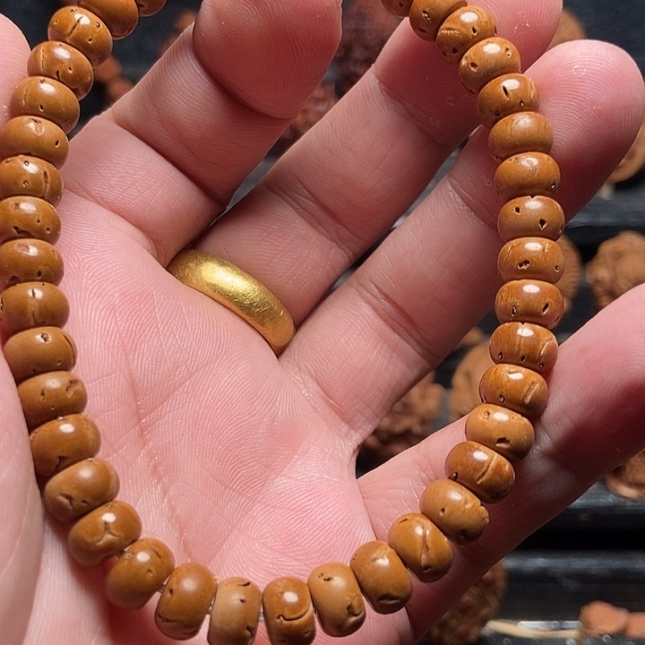 清***6纯手工老型处理桃核