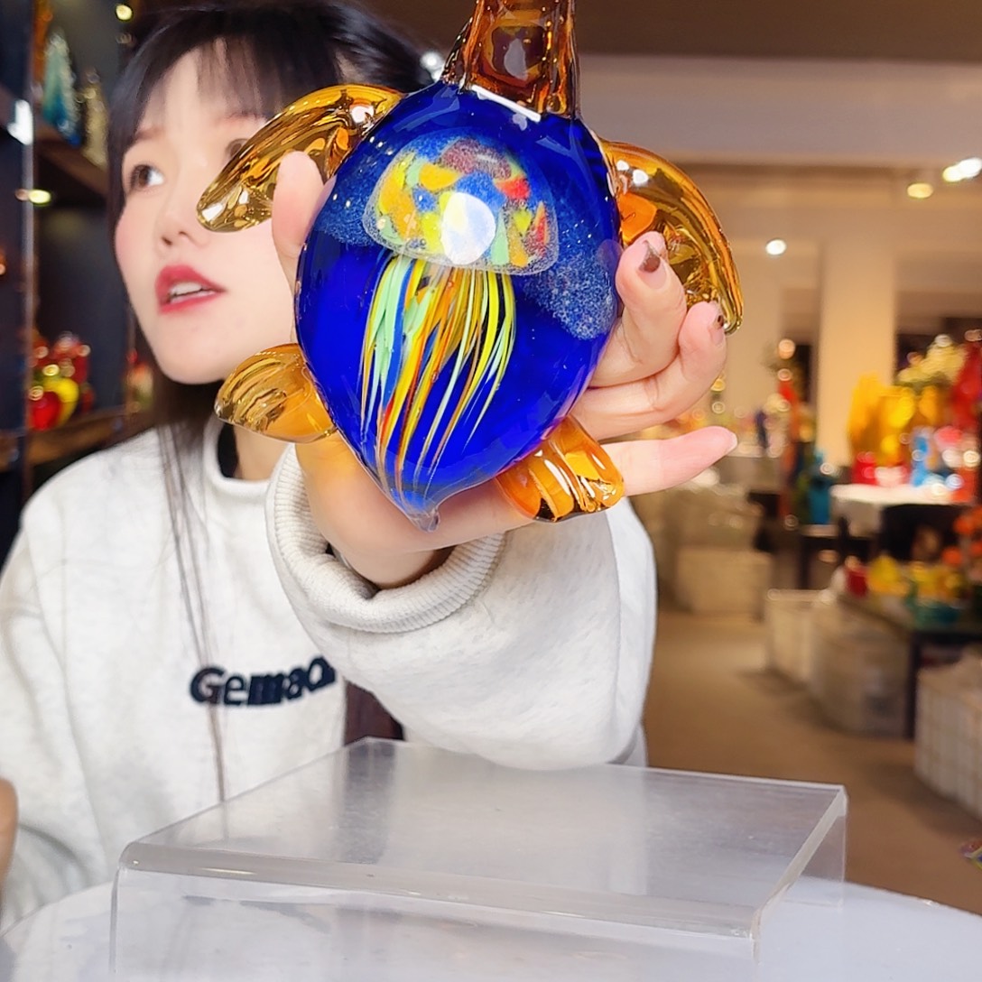 琉璃手工艺品琉璃岛是个什么样子