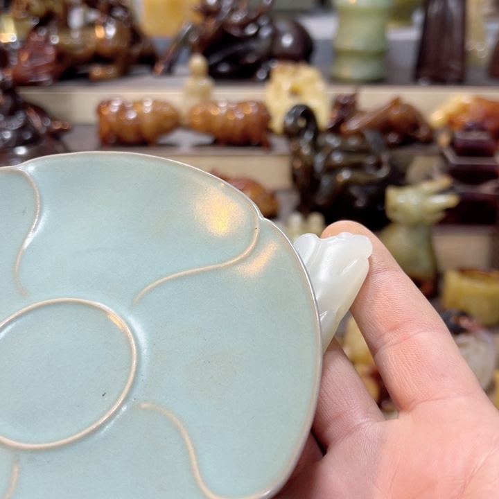 摆件御***下摆件罐盛宝斋物件