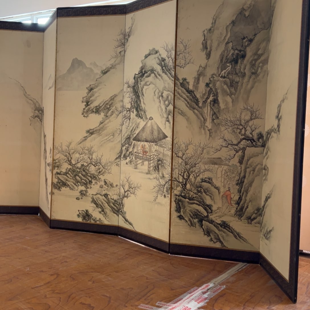 绘画热门火爆屏风框画回流