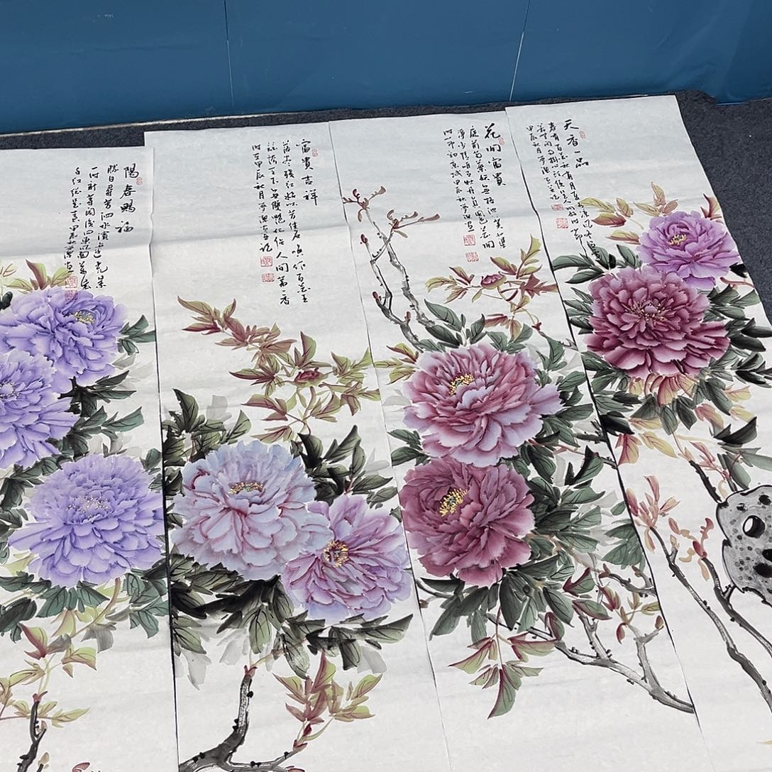 国画纯手绘作品欣赏