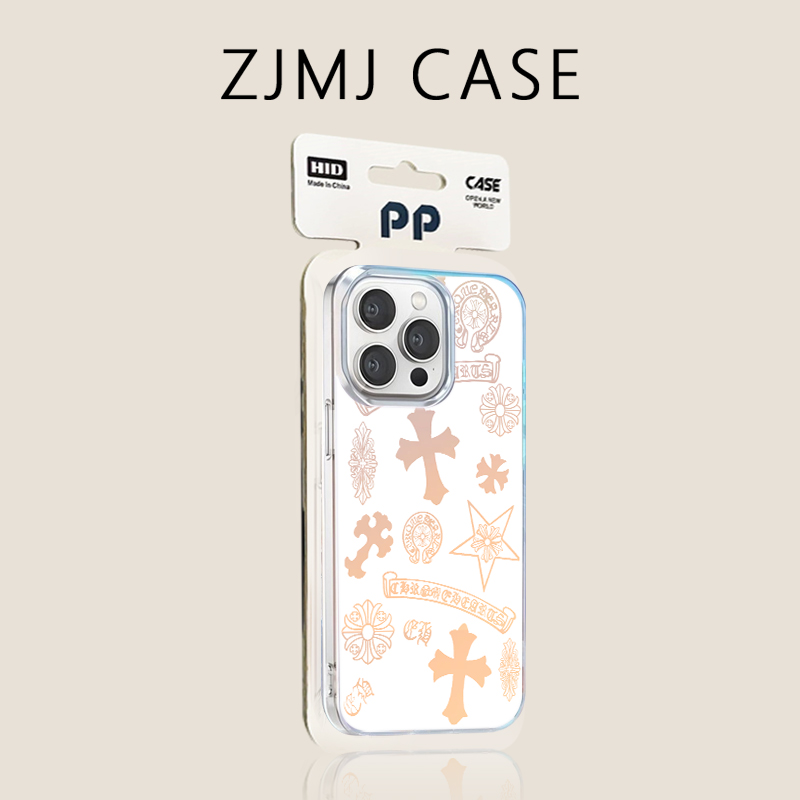 适用iPhone17ProMax手机壳潮牌16苹果15/14渐变13保护套12/11网红