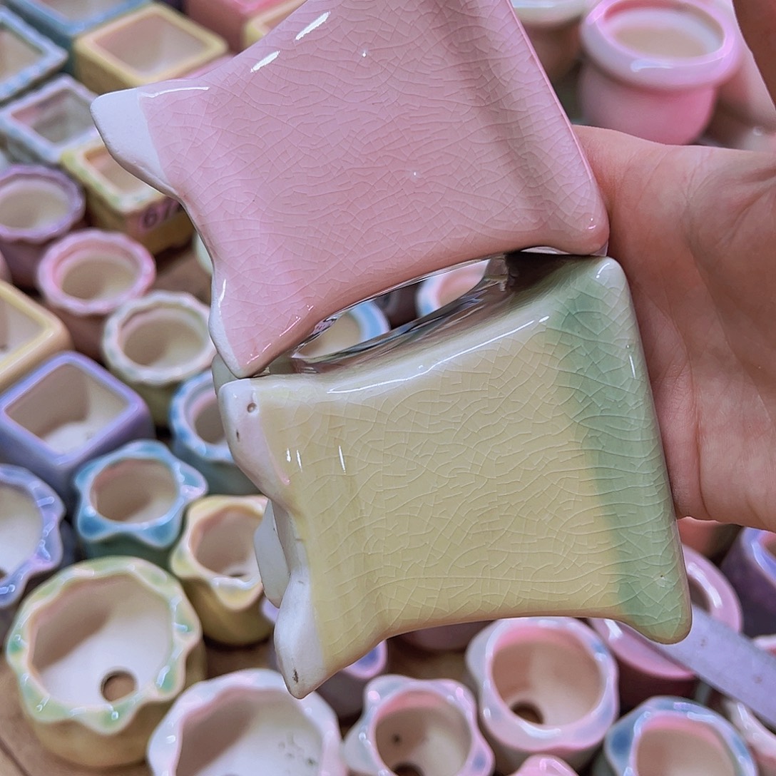 陶瓷花盆当场凑满12包邮