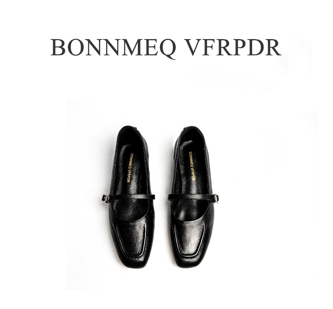 BONNMEQ VFRPDR[芯片] 新款设计夏季时尚小方头百搭胎牛皮单鞋02