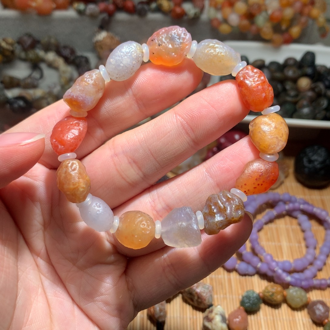 玛瑙/玉髓未镶嵌车挂