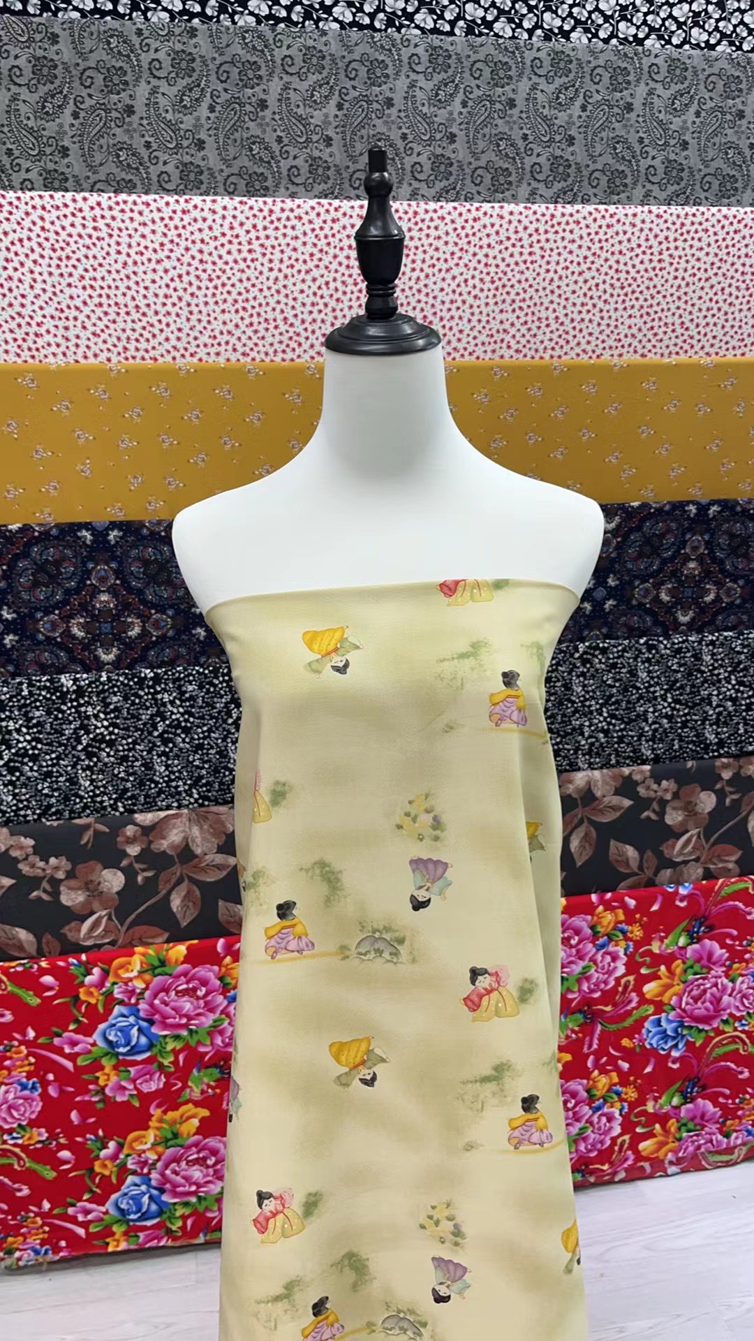 【锦韵棉绸】重磅棉绸—唐代小唐人