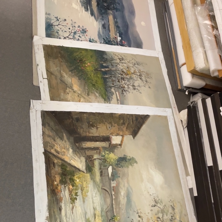 不***山油画油画作品入选80.80