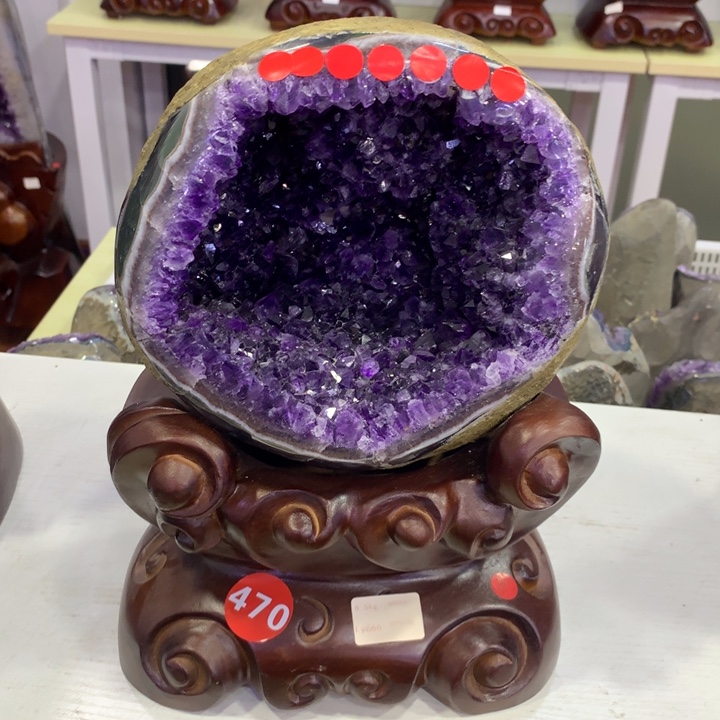 紫晶大型摆件（非配饰）未镶嵌