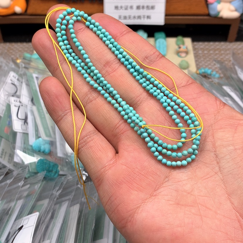 【闪购商品】绿松石颈饰未镶嵌12