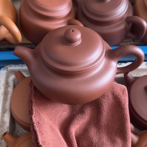 全***哥紫砂茶壶底槽清料500cc