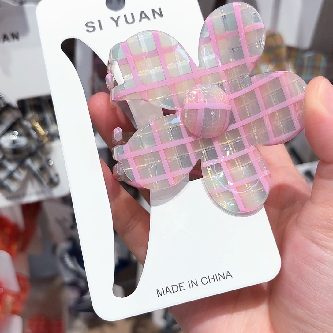 铁合金布艺醋酸抓夹