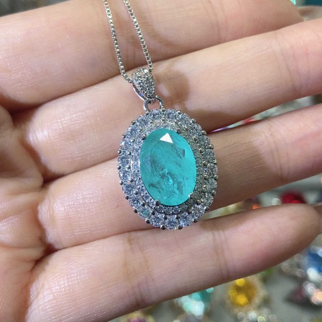 2锆石（处理）吊坠