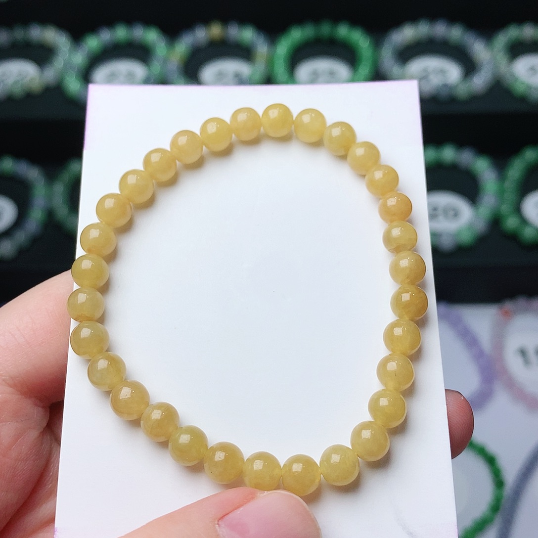 翡翠手链未镶嵌翡翠