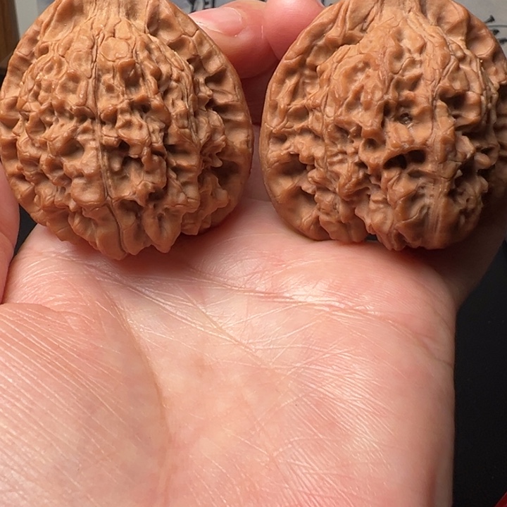 文玩核桃把件全品官帽