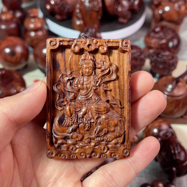 黄花梨/降香黄檀吊坠牌子