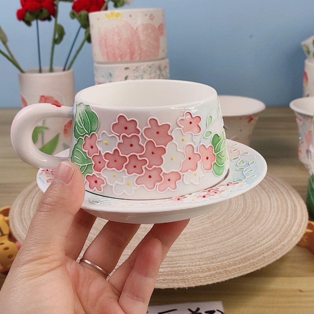 手绘手工制作陶瓷10A*y