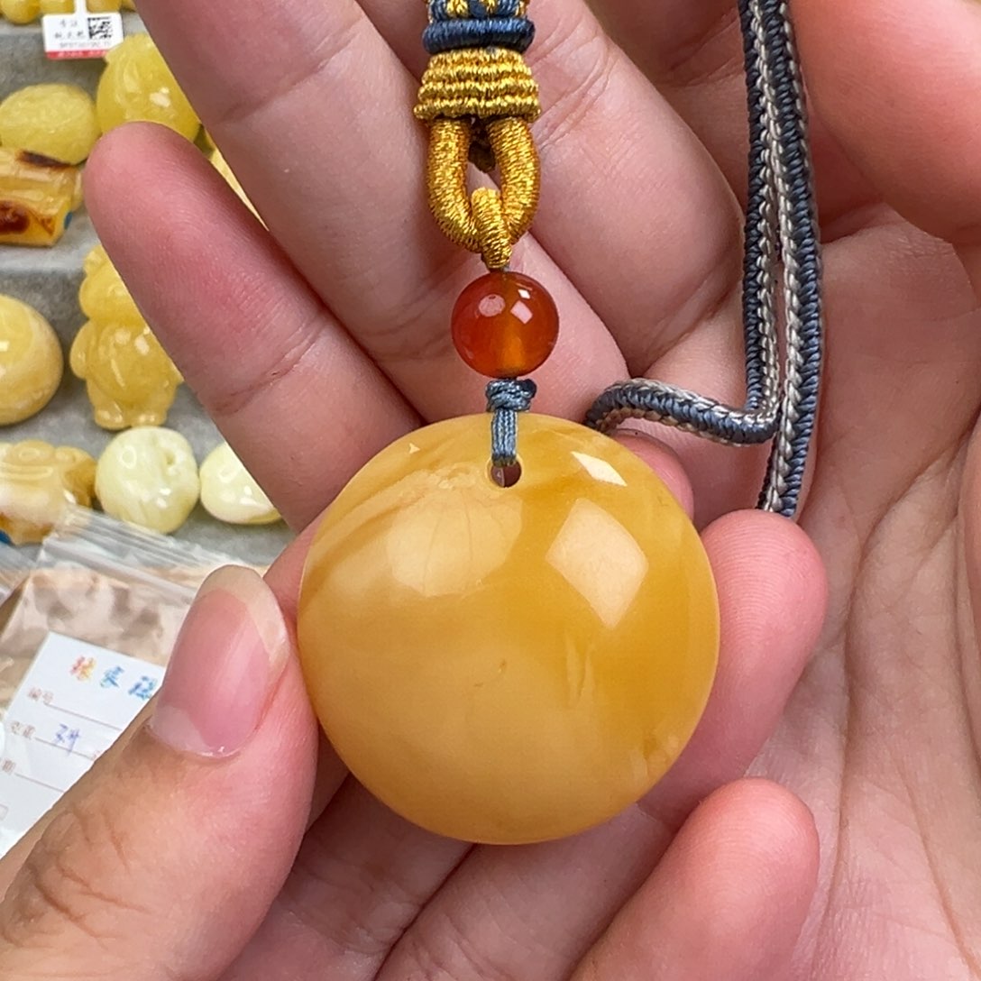 琥珀手链未镶嵌蜜蜡