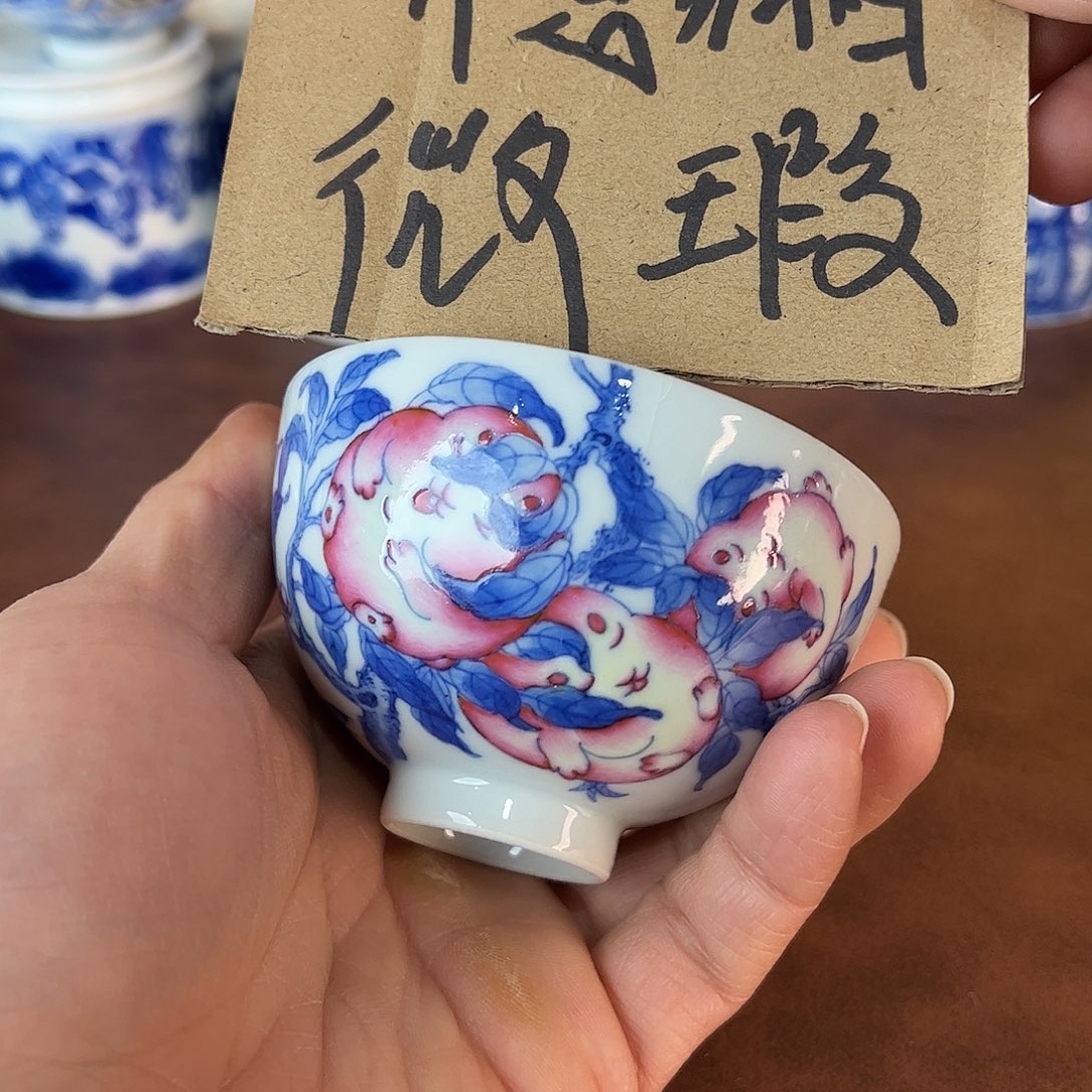 杯景德镇全手工手绘陶瓷