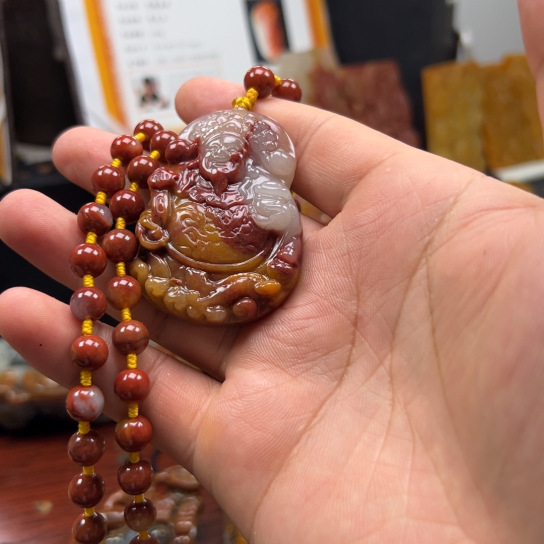 石英质玉（黄龙玉）未镶嵌多样性发货，发其一