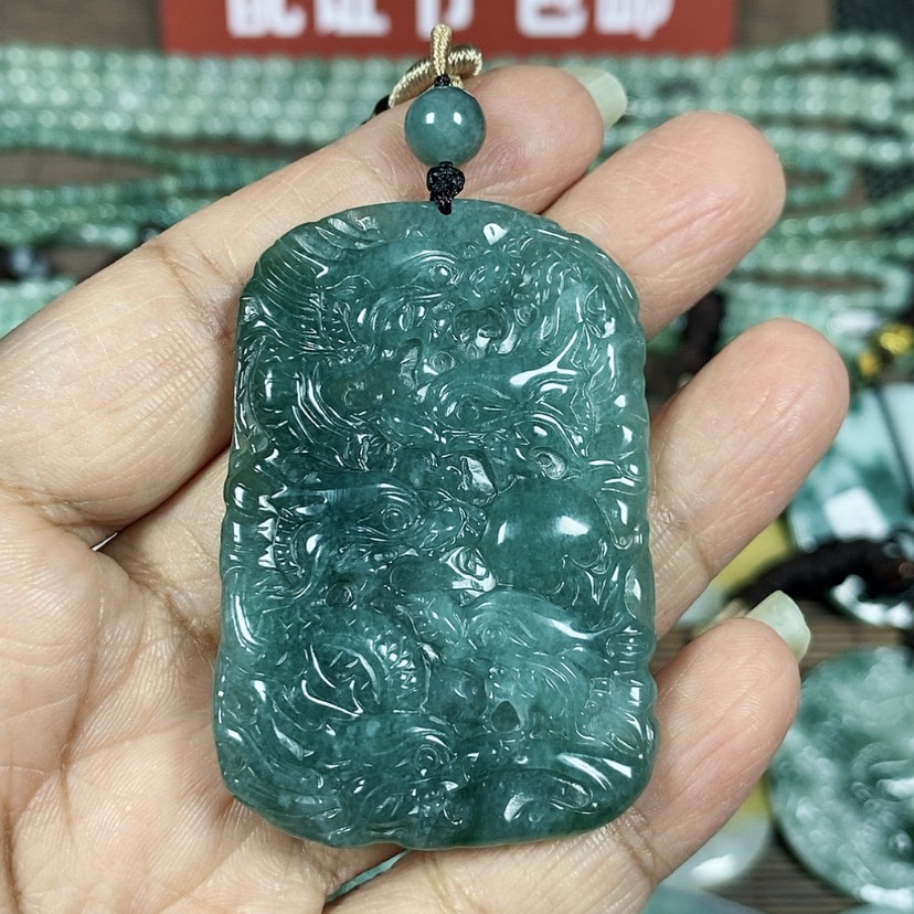 【闪购商品】翡翠颈饰未镶嵌A****止玉吊坠