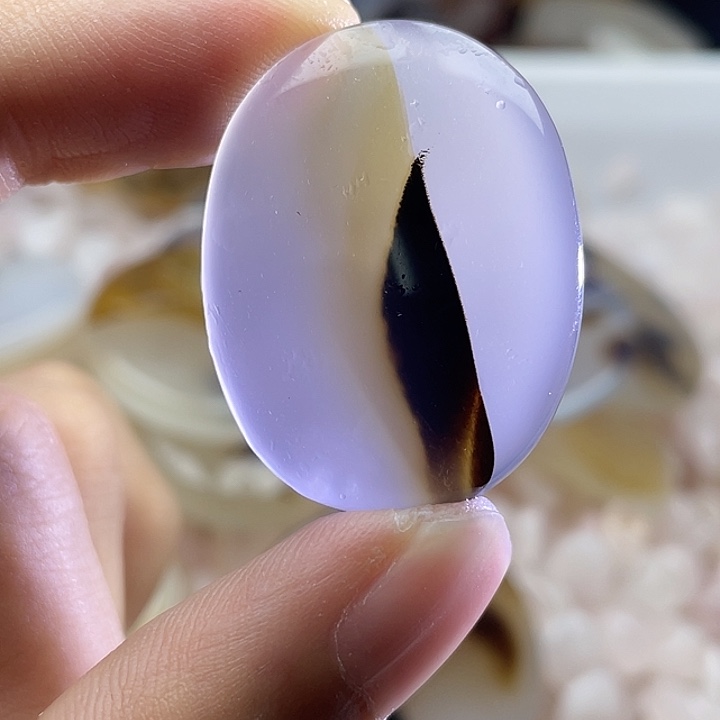 玛瑙/玉髓合金颈饰