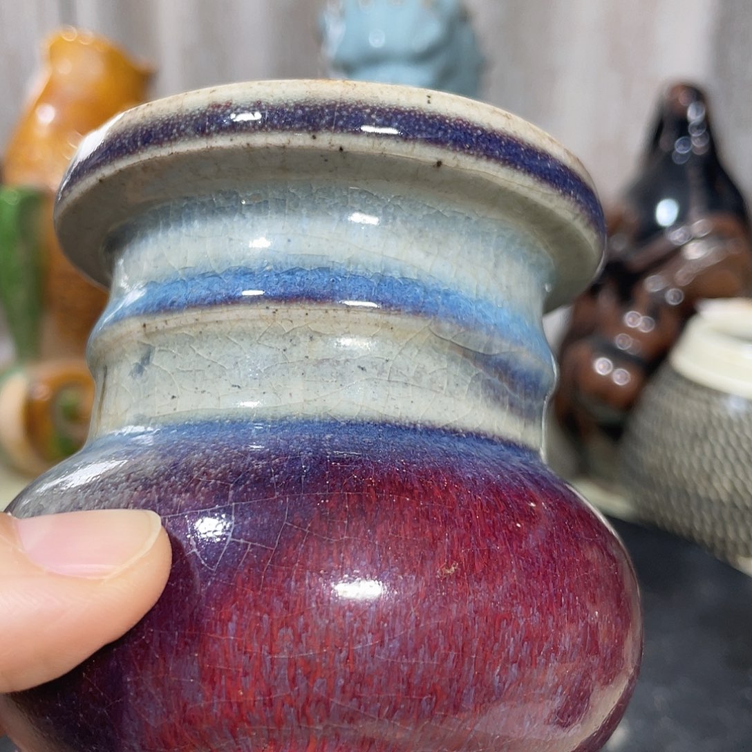 瓶七****眼瓷器制作工艺精湛