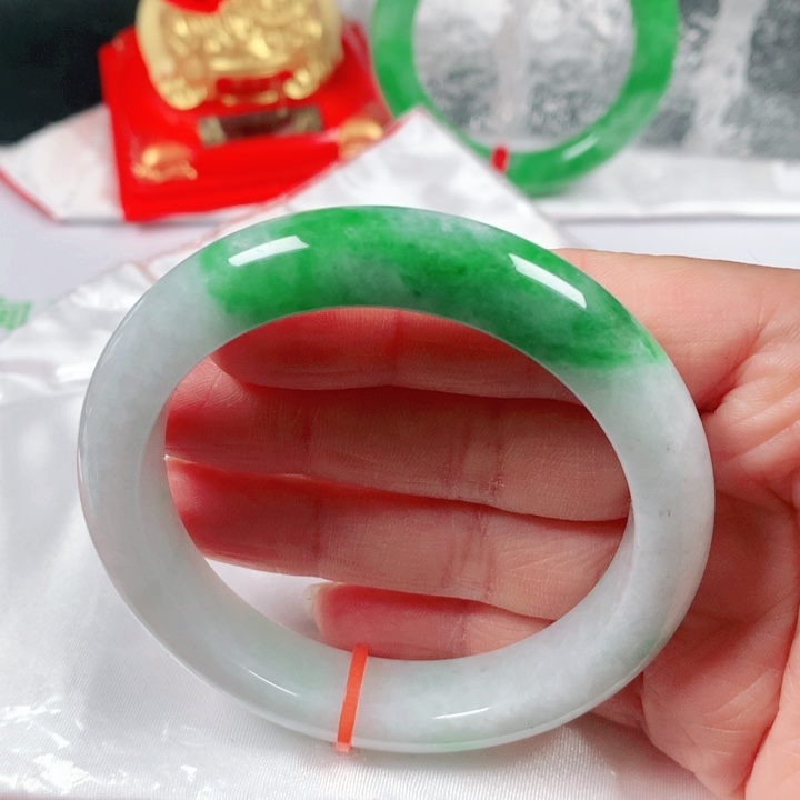 未镶嵌手镯翡翠  编号DH1205 正圈56