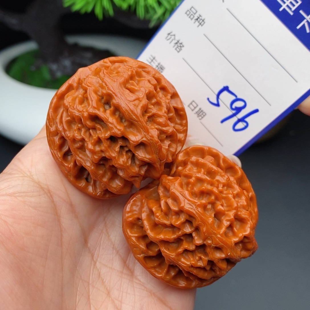 文玩核桃把件43苹果596