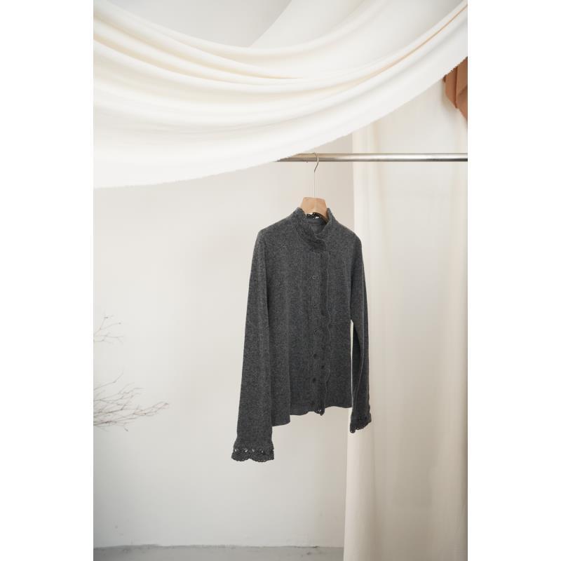 浔象羊绒羊毛混纺花边毛衣JHJMY0002