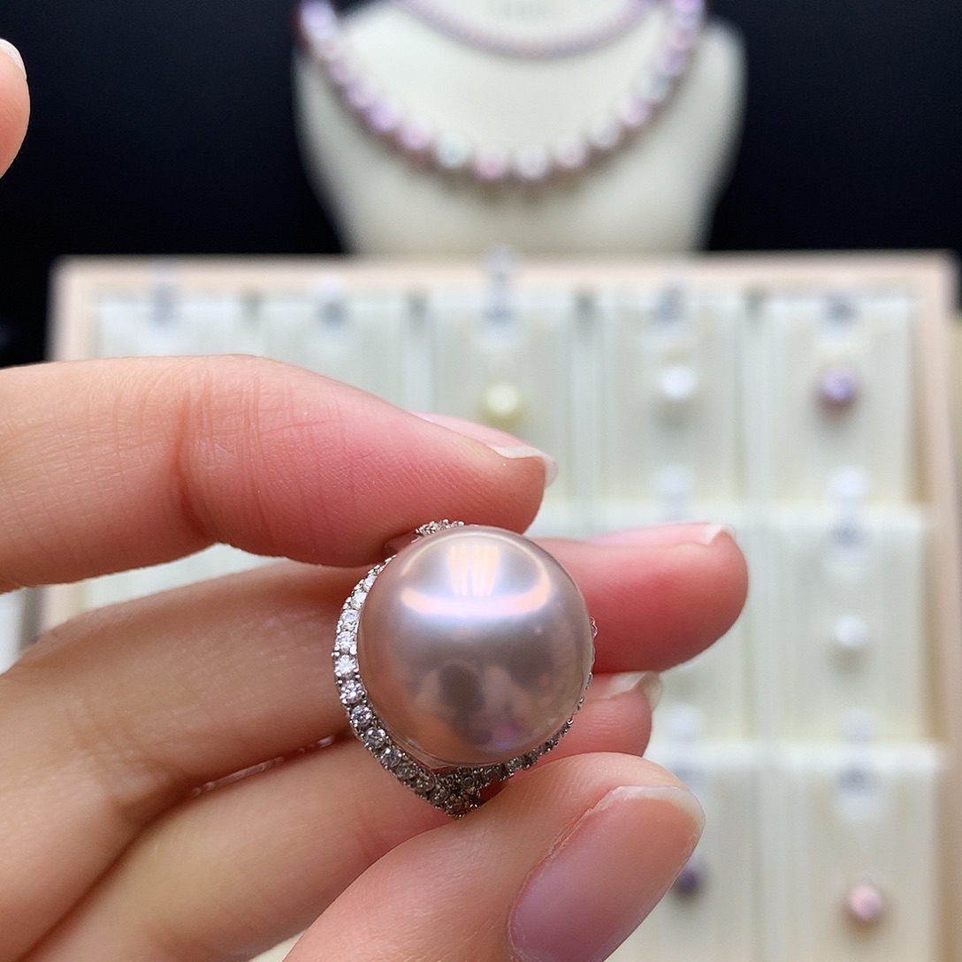 淡水珍珠合金颈饰