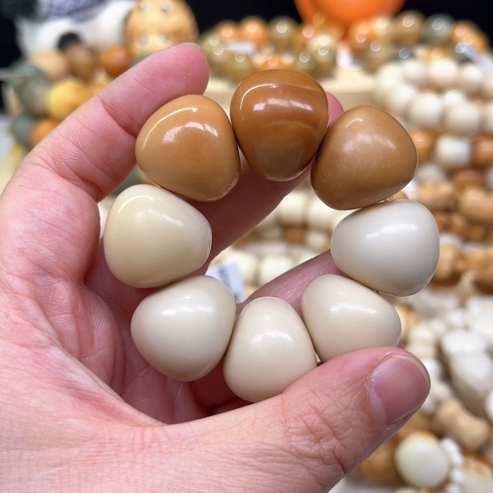 菩提根/象牙果手串象牙果山竹微瑕1-23-179